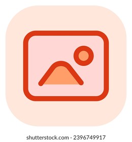 Editable landscape, scenery vector icon. Part of a big icon set family. Perfect for web and app interfaces, presentations, infographics, etc