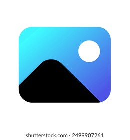 Editable landscape, scenery vector icon. Part of a big icon set family. Perfect for web and app interfaces, presentations, infographics, etc