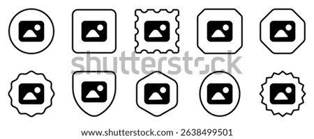 Editable landscape, scenery vector icon. Part of a big icon set family. Perfect for web and app interfaces, presentations, infographics, etc