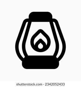 Editable lantern vector icon. Part of a big icon set family. Perfect for web and app interfaces, presentations, infographics, etc