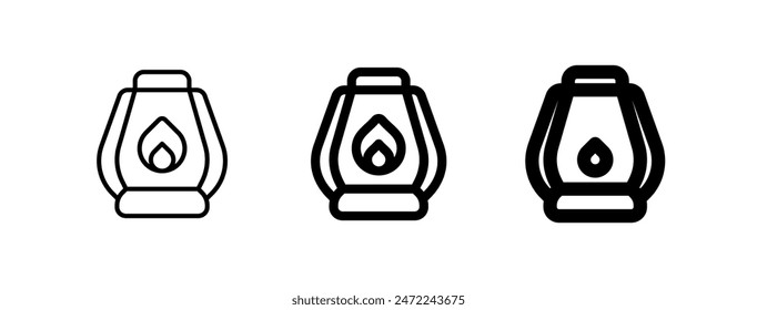 Editable lantern vector icon. Part of a big icon set family. Perfect for web and app interfaces, presentations, infographics, etc