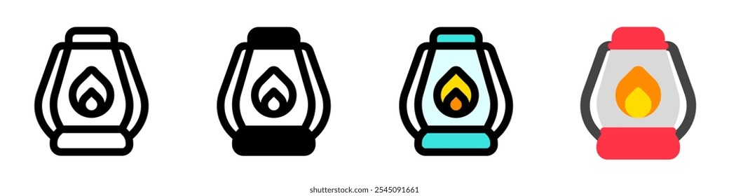 Editable lantern vector icon. Part of a big icon set family. Perfect for web and app interfaces, presentations, infographics, etc