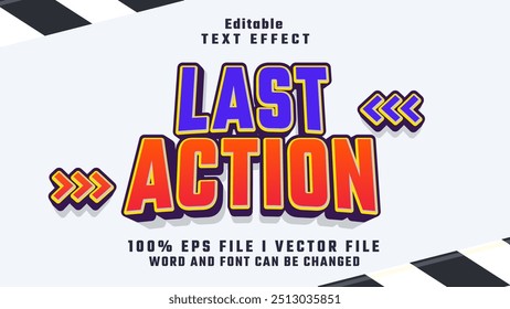 editable last action effect.typhography logo
