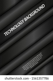 Editable layout for A4 cover with abstract technological background for brochure, magazine, flyer, booklet, annual report. Abstract background.