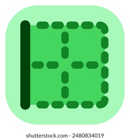 Editable left border vector icon. Part of a big icon set family. Perfect for web and app interfaces, presentations, infographics, etc