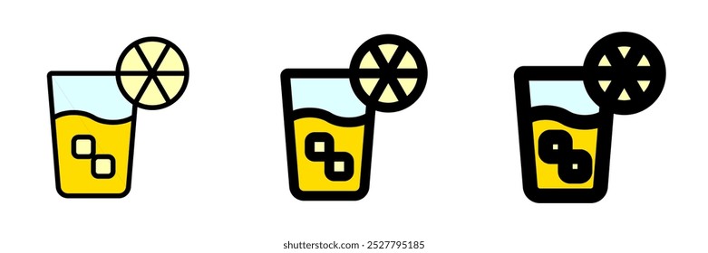 Editable lemonade, orange juice vector icon. Part of a big icon set family. Perfect for web and app interfaces, presentations, infographics, etc