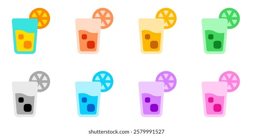 Editable lemonade, orange juice vector icon. Part of a big icon set family. Perfect for web and app interfaces, presentations, infographics, etc