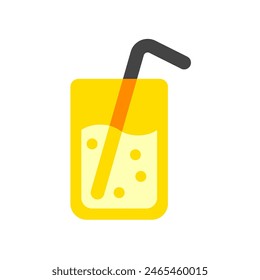 Icono de Vector de limonada editable. Comida, restaurante. Parte de una gran familia de iconos. Perfecto para interfaces de Web y App, presentaciones, infografías, etc