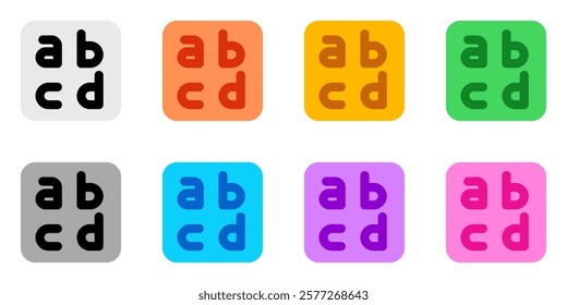 Editable letter, alphabet vector icon. Part of a big icon set family. Perfect for web and app interfaces, presentations, infographics, etc