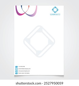 Editable Letterhead Templates-How to Make a in Word, Real Estate Letterhead Design, Affordable Business Letterhead, Letterhead Design with Custom Elements, Download vector Template