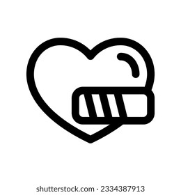 Editable life, heart, health point vector icon. Video game, game elements. Part of a big icon set family. Perfect for web and app interfaces, presentations, infographics, etc