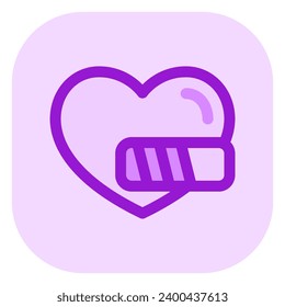 Editable life, heart, health point vector icon. Video game, game elements. Part of a big icon set family. Perfect for web and app interfaces, presentations, infographics, etc