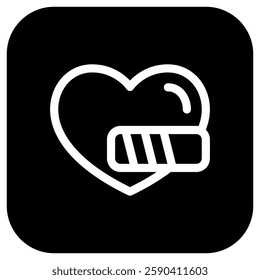 Editable life, heart, health point vector icon. Video game, game elements. Part of a big icon set family. Perfect for web and app interfaces, presentations, infographics, etc