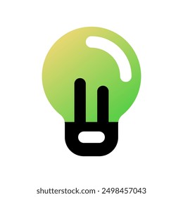 Editable lightbulb, idea vector icon. Part of a big icon set family. Perfect for web and app interfaces, presentations, infographics, etc