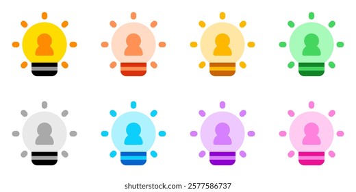 Editable lightbulb, innovation vector icon. Part of a big icon set family. Perfect for web and app interfaces, presentations, infographics, etc