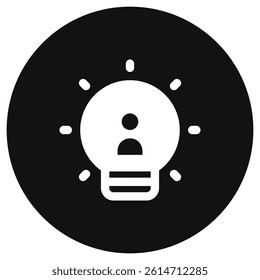 Editable lightbulb, innovation vector icon. Part of a big icon set family. Perfect for web and app interfaces, presentations, infographics, etc