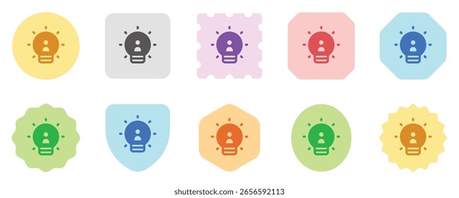 Bombilla editable, icono de Vector de innovación. Parte de una gran familia de iconos. Perfecto para interfaces de Web y App, presentaciones, infografías, etc