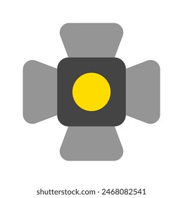 Editable lighting set vector icon. Movie, cinema, entertainment. Part of a big icon set family. Perfect for web and app interfaces, presentations, infographics, etc