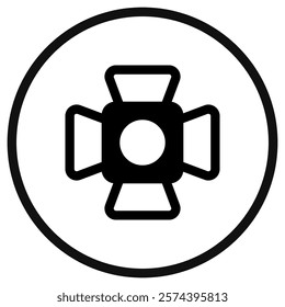 Editable lighting set vector icon. Movie, cinema, entertainment. Part of a big icon set family. Perfect for web and app interfaces, presentations, infographics, etc