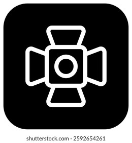 Editable lighting set vector icon. Movie, cinema, entertainment. Part of a big icon set family. Perfect for web and app interfaces, presentations, infographics, etc