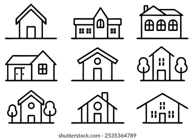 Editable Line Art for Modern Creative Projects.eps
