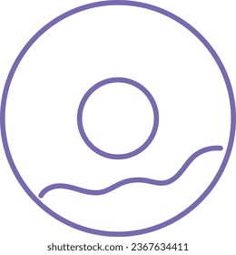Editable line icon a business strategy symbol set as a customisable black stroke eps vector graphic flat illustration