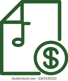 Editable line icon a business strategy symbol set as a customisable black stroke eps vector graphic flat illustration