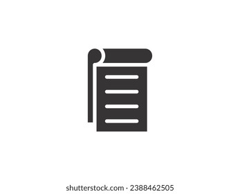 Editable line icon in a outline black stroke in eps vector of comment icon, document, business, office icon and finance