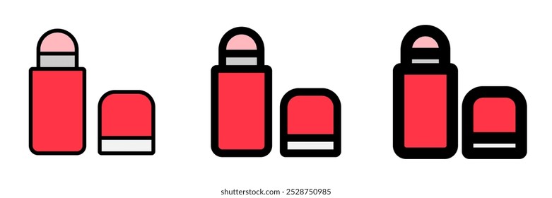 Editable lip balm vector icon. Cosmetics, makeup, skincare, beauty. Part of a big icon set family. Perfect for web and app interfaces, presentations, infographics, etc