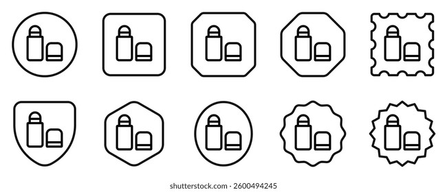 Editable lip balm vector icon. Cosmetics, makeup, skincare, beauty. Part of a big icon set family. Perfect for web and app interfaces, presentations, infographics, etc