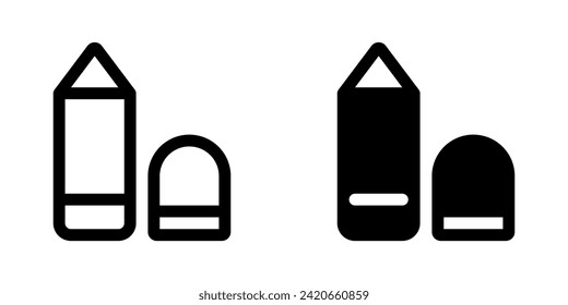 Editable lip liner vector icon. Cosmetics, makeup, skincare, beauty. Part of a big icon set family. Perfect for web and app interfaces, presentations, infographics, etc