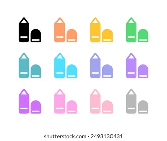Editable lip liner vector icon. Cosmetics, makeup, skincare, beauty. Part of a big icon set family. Perfect for web and app interfaces, presentations, infographics, etc