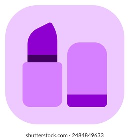 Editable lipstick vector icon. Cosmetics, makeup, skincare, beauty. Part of a big icon set family. Perfect for web and app interfaces, presentations, infographics, etc