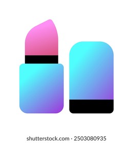 Editable lipstick vector icon. Cosmetics, makeup, skincare, beauty. Part of a big icon set family. Perfect for web and app interfaces, presentations, infographics, etc