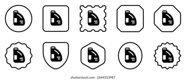 Editable liquid detergent vector icon. Part of a big icon set family. Perfect for web and app interfaces, presentations, infographics, etc