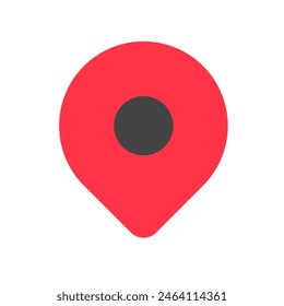 Editable location pin vector icon. Map, location, navigation. Part of a big icon set family. Perfect for web and app interfaces, presentations, infographics, etc