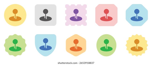 Editable location point vector icon. Map, location, navigation. Part of a big icon set family. Perfect for web and app interfaces, presentations, infographics, etc
