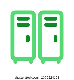 Editable locker, changing room vector icon. Part of a big icon set family. Perfect for web and app interfaces, presentations, infographics, etc