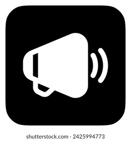 Editable loud speaker, marketing vector icon. Part of a big icon set family. Perfect for web and app interfaces, presentations, infographics, etc