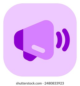 Editable loud speaker, marketing vector icon. Part of a big icon set family. Perfect for web and app interfaces, presentations, infographics, etc
