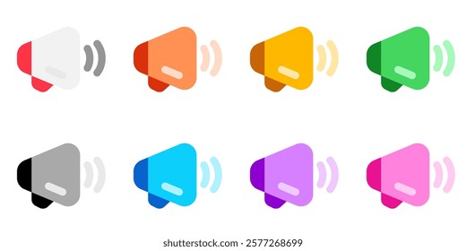 Editable loud speaker, marketing vector icon. Part of a big icon set family. Perfect for web and app interfaces, presentations, infographics, etc