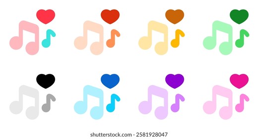 Editable love songs vector icon. Wedding, valentine, love, celebration. Part of a big icon set family. Perfect for web and app interfaces, presentations, infographics, etc