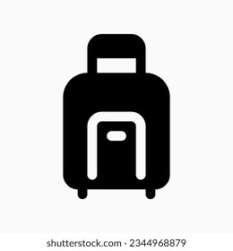 Editable luggage vector icon. Part of a big icon set family. Perfect for web and app interfaces, presentations, infographics, etc