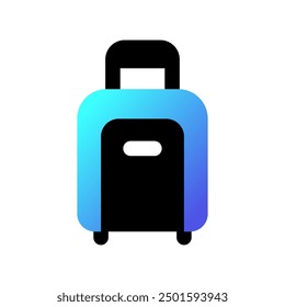 Icono de Vector de equipaje editable. Parte de una gran familia de iconos. Perfecto para interfaces de Web y App, presentaciones, infografías, etc