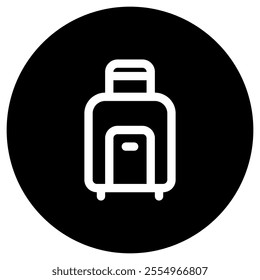Editable luggage vector icon. Part of a big icon set family. Perfect for web and app interfaces, presentations, infographics, etc