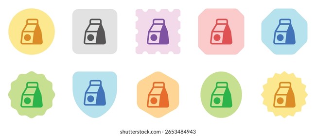 Editable lunch bag vector icon. Part of a big icon set family. Perfect for web and app interfaces, presentations, infographics, etc