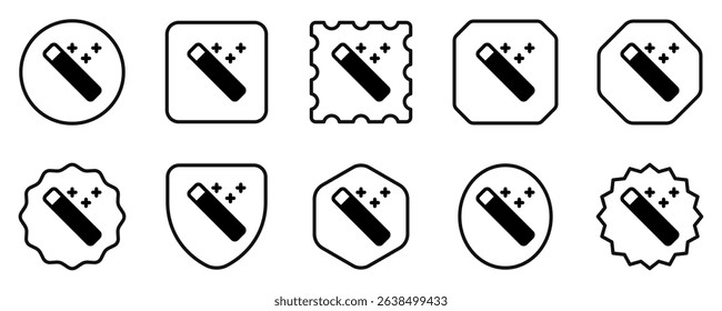 Editable magic wand vector icon. Part of a big icon set family. Perfect for web and app interfaces, presentations, infographics, etc