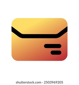 Editable mail, document, envelope vector icon. Shipping, delivery, e-commerce, transport, logistics. Part of a big icon set family. Perfect for web and app interfaces, presentations, infographics, etc