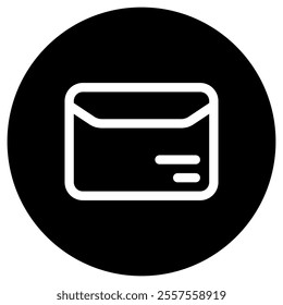 Editable mail, document, envelope vector icon. Shipping, delivery, e-commerce, transport, logistics. Part of a big icon set family. Perfect for web and app interfaces, presentations, infographics, etc