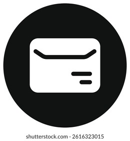 Editable mail, document, envelope vector icon. Shipping, delivery, e-commerce, transport, logistics. Part of a big icon set family. Perfect for web and app interfaces, presentations, infographics, etc